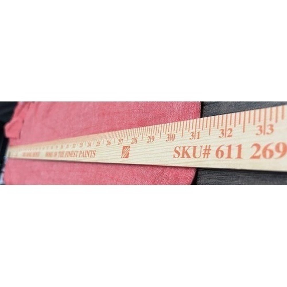 Croft & Barrow Mens XXL Coral Pink Linen Blend Short Sleeve Linen Blend Shirt - Picture 4 of 10